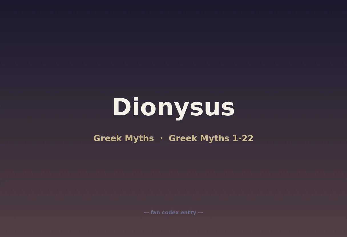 Dionysus