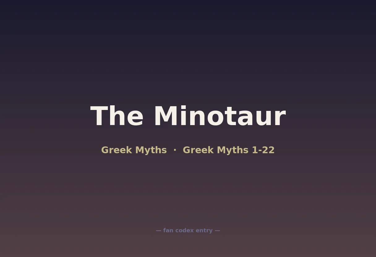 The Minotaur