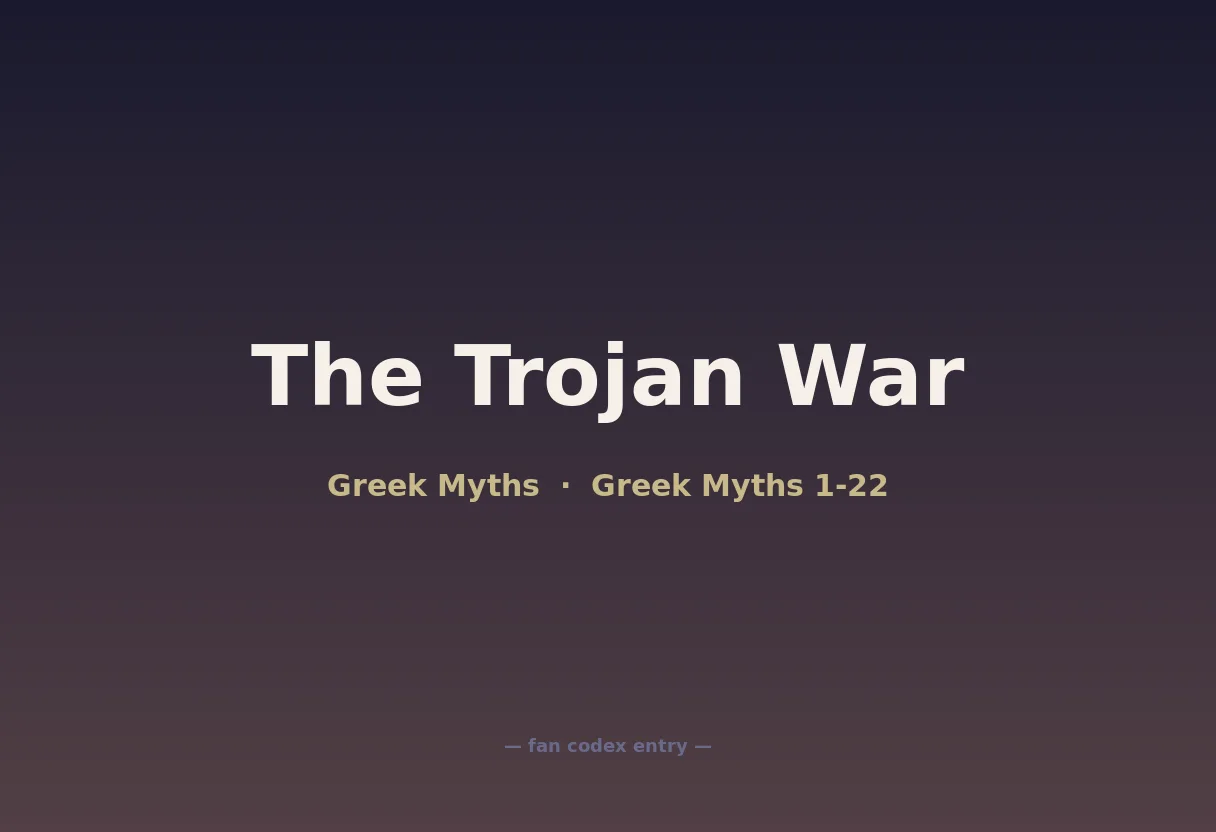 The Trojan War